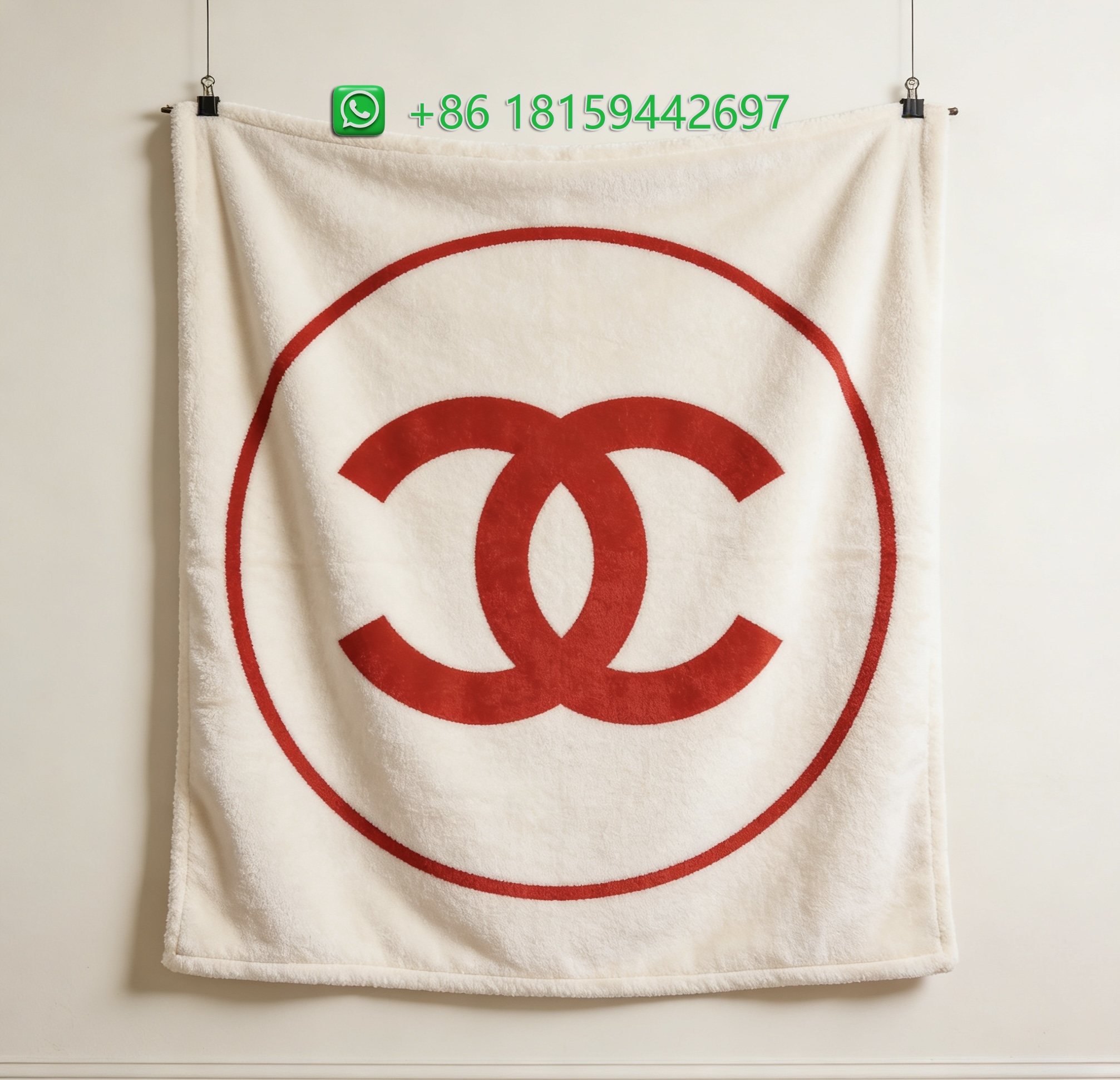 Chanel Throw Blankets